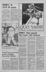 Quo Vadis - vol. 21 no. 19 - Spring 1987