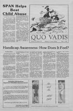 Quo Vadis - vol. 21 no. 22 - Spring 1987