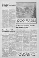 Quo Vadis - vol. 22 no. 03 - Fall 1987