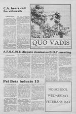 Quo Vadis - vol. 22 no. 06 - Fall 1987