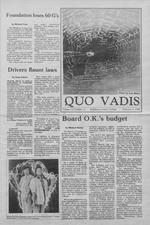 Quo Vadis - vol. 22 no. 11 - Spring 1988