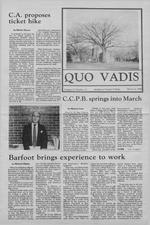 Quo Vadis - vol. 22 no. 15 - Spring 1988