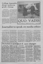 Quo Vadis - vol. 22 no. 18 - Spring 1988