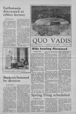 Quo Vadis - vol. 22 no. 21 - Spring 1988