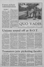 Quo Vadis - vol. 23 no. 02 - Fall 1988