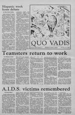 Quo Vadis - vol. 23 no. 04 - Fall 1988
