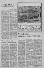 Quo Vadis - vol. 23 no. 06 - Fall 1988