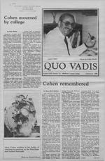 Quo Vadis - vol. 23 no. 10 - Spring 1989