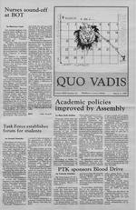 Quo Vadis - vol. 23 no. 14 - Spring 1989